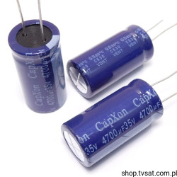 GS4700uF-35V Electrolytic 4700uF 35V R7.62 CAPXON
