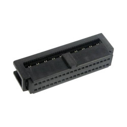 TruComponents 191578 Pin connector &#x2B; strain relief Pitch:1.27mm,pins: 50 2 Rows