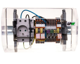 Listwa pomiarowa LPW 14-torowa, 230V AC, równoległa 847-1015/230-2000