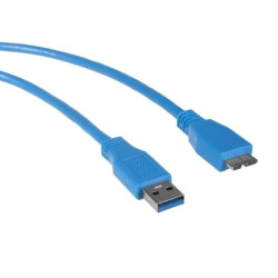 Przewód kabel USB 3.0 AM-microBM Wtyk-wtyk 0,5m Maclean MCTV-586 MCTV-586