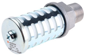 Tłumik hałasu , R 3/4 męskie Gwintowany 3/4 in PE SMC