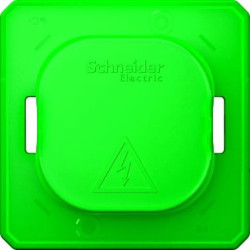 Merten Pokrywa łączników i gniazdek zielony MTN3900-0000