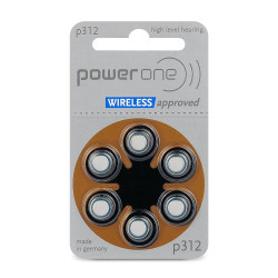 30 x baterie do aparatów słuchowych Power One SAB Varta 312