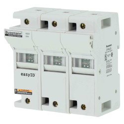 Oprawa bezpiecznikowa Mocowanie szynowe rozmiar: 4.72 x 3.31cal 60A 600/600V ac/dc Eaton