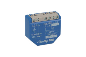 Inteligentny przekaźnik; Shelly; 1 Gen4; WiFi; Bluetooth; Zigbee; 1 stykowy