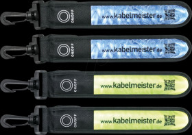 GA-K001-4 LED light strip, set of 4, 2x blue 2x yellow