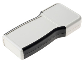 Obudowa ręczna 165 x 80 x 28mm IP54 Tworzywo ABS odporne na ogień Jasnoszary
