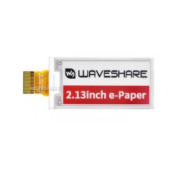 Wyświetlacz e-Paper E-Ink 3-kolorowy 2,13&quot; (B) 212x104 - Waveshare 13368
