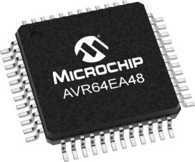 Mikrokontroler Microchip AVR TQFP 48-pinowy Montaż powierzchniowy Mikrokontroler 8-bitowy 64 KB 8bit 20MHz EEPROM, Flash