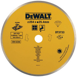 DEWALT DT3733-XJ Ceramic Diamond Tile Blade 254mm x 25.4mm
