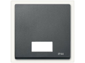 MERTEN SYSTEM M Klawisz pojedynczy IP44 z dużym okienkiem antracytowy MTN433714 SCHNEIDER ELECTRIC