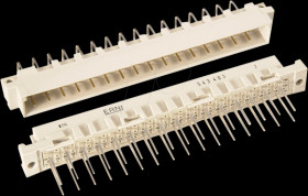 304-40064-01 Female multipoint connector 96-pin, straight 4 mm, A-B-C