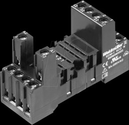 8869410000 RIDERSERIES RCM relay base for 3 changeover contacts