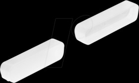 67124 Dust cover for D-Sub 25 male 2 pieces transparent