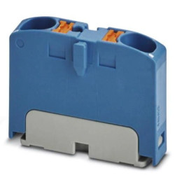 Blok rozdzielczy PTFIX 2X4 BU, niebieskie złącze przemysłowe - 2 punkty przyłączeniowe o przekroju 4mm2