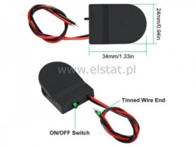 Koszyk na 1x CR2032 + wyłącznik