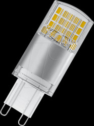 4058075432390 STAR G9 LED lamp, 4.2 W, 470 lm, 2700 K
