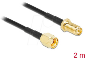 90445 RP-SMA connector to RP-SMA socket LMR/CFD100 2 m