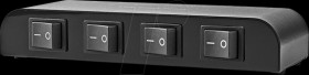ASWI2604BK Nedis Speaker Control Switchbox | 4 port(s) | Terminal Clamps |