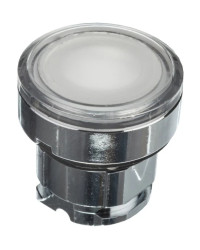 Napęd przycisku biały z podświetleniem z samopowrotem ZB4BW313