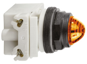 Kontrolka 120V ac Pomarańczowy Schneider Electric średnica wycięcia 30mm Montaż panelowy Śruba