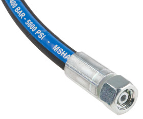 Zespół węży hydraulicznych, 562mm, 400bar, Proste G 1/4 żeńskie - Proste G 1/4 żeńskie