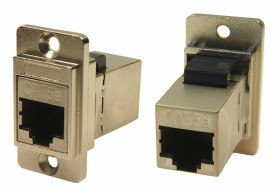 Złącze RJ45 Gniazdo Złącze RJ45 Montaż na panelu Cat5e RS PRO 8-żyłowe