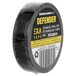 DEFENDER DTEXAIB19 Electrical Tape Black 33m x 19mm Adhesive Tape
