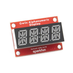 SparkFun Qwiic Alphanumeric Starter Kit - Red and White