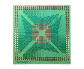 MS-DIP/QFP10 obwód drukowany SMD; QFP48-QFP144