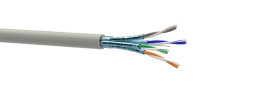 Kabel skrętka U/FTP kat.6A 4x2x0,55 LSZH-Dca-s1b,d1,a1 /305m/