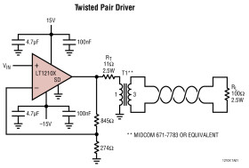 High Temperature 1.0A, 35MHz Current Feedback Amplifier