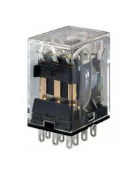 Przekaźnik mocy 120V ac 3PDT Omron 1.1W, Wciskane 4430Ω Wciskane