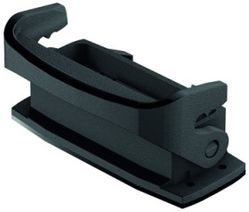 Surface mount housing, size 16A, PA, longitudinal bow locking, IP65, 19460160301