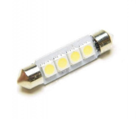 LED C5W 12V 0,5W BIALA 10X41MM