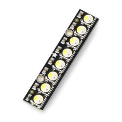 NeoPixel Stick - pasek LED 8 x RGBW 5050 - SK6812 - zimna biel - Adafruit 2869