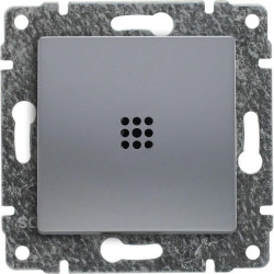 VENA Łącznik kontrolny podświetlany (dioda aktywna na ON) z klawiszem bez ramki 16AX 250V 5240111