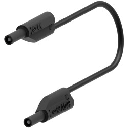 Electro PJP 240-IEC-CD1-50N Test Lead 2 mm Banana Jacks 0.50 m Black