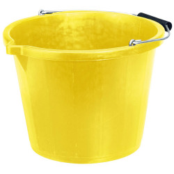 Draper 10636 Bucket - Yellow (14.8L)