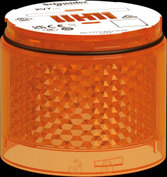 XVB7C65 Light element, modular, 70 mm, orange, 24 V ACDC, strobe light,