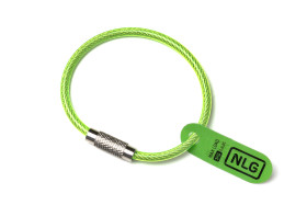 Smycz na narzędzia, 150 mm, Stal nierdzewna, Pętla mocująca