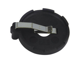 Uchwyt do baterii, x 1, maks. Ø 23mm, montaż na PCB