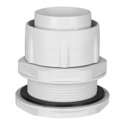 Dławik Dławnica do rur karbowanych giętkich GUS (RSF) fi: 32mm IP65 szara