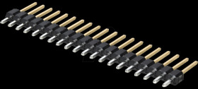 087-1-020-0-S-XS0-1260 Pin headers 2.54 mm, 1X20, straight