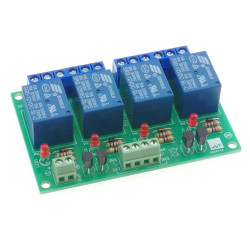 Moduł przekaźnikowy - uniwersalny - 4 kanały, KIT AVT1691