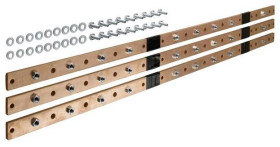 Szyna miedziana Hager UM09M miedź 1246.50 mm 1 szt.