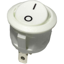 TruComponents 751519 Rocker switch,Panel Mount,Off/On,SPST,Quick Connect