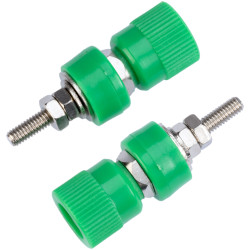 TruConnect 170573 4mm Binding Post with M4 Thread Green