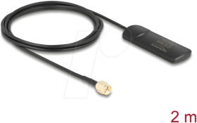 12050 GSM UMTS LTE WLAN 2.4 GHz Antenna SMA plug 2 dBi omnidirectional
