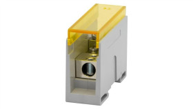 Blok Rozdzielczy Vbr 250A-4 (1X35 / 4X25) Al/Cu - Żółty